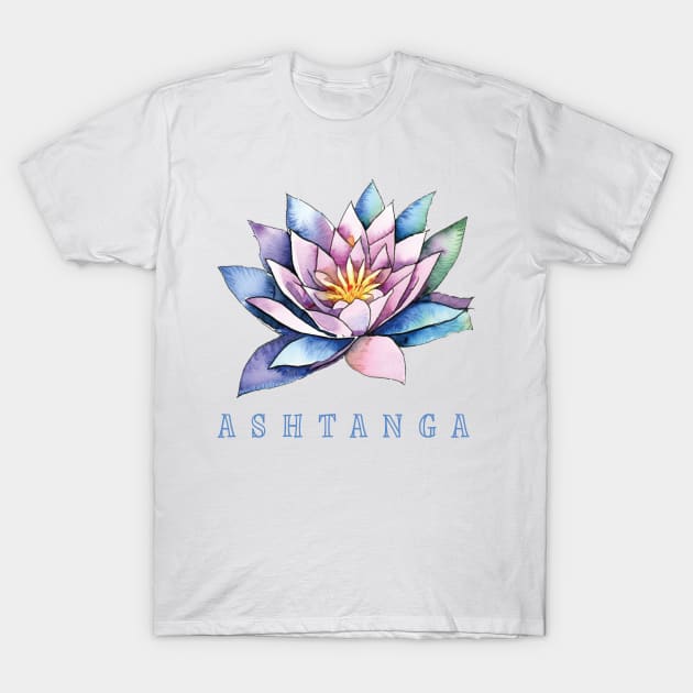 Ashtanga Lotus Flower T-Shirt by TomiTee